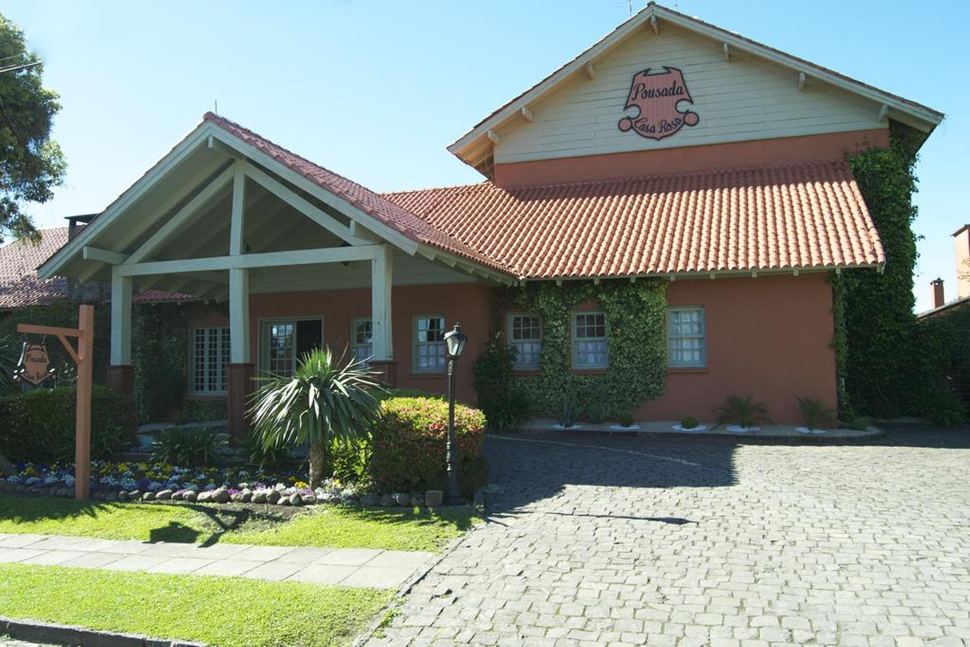 קנלה Pousada Casa Rosa מראה חיצוני תמונה