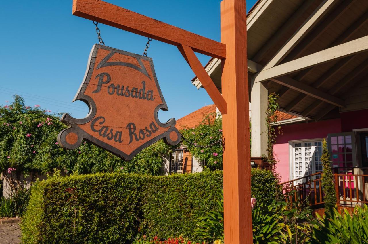 קנלה Pousada Casa Rosa מראה חיצוני תמונה